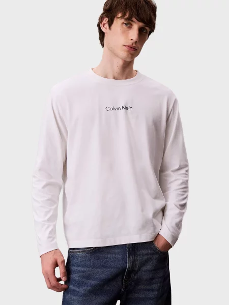 Лонгслив Calvin Klein белый