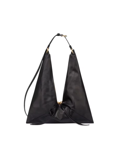 Torebka hobo Moschino czarna