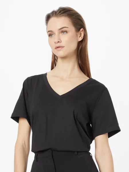 Calvin Klein Majica Regular Fit črna