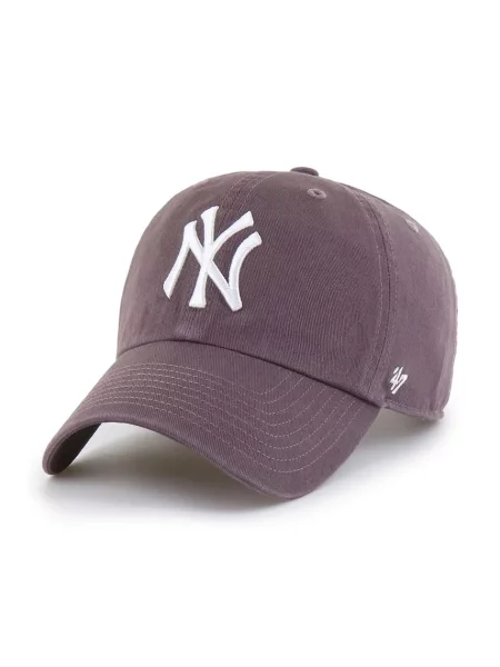 47 brand kapa s šiltom MLB New York Yankees vijolična