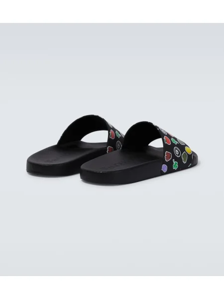 Klapki Jw Anderson z logo czarne