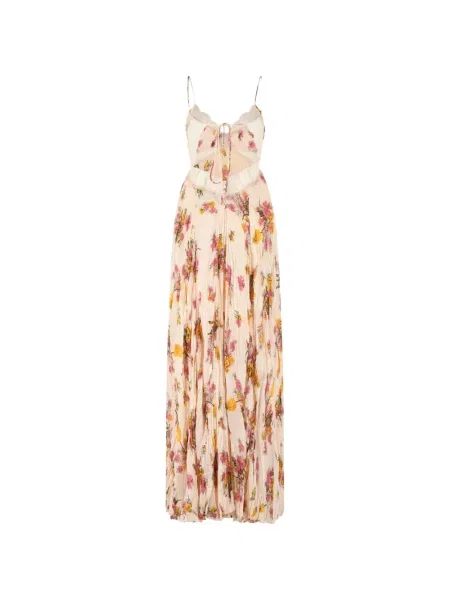 Rochie Blumarine cu model floral de costum