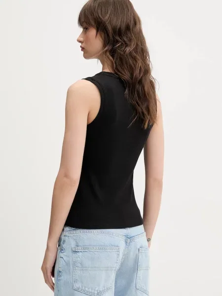 Tričko Tommy Jeans čierna