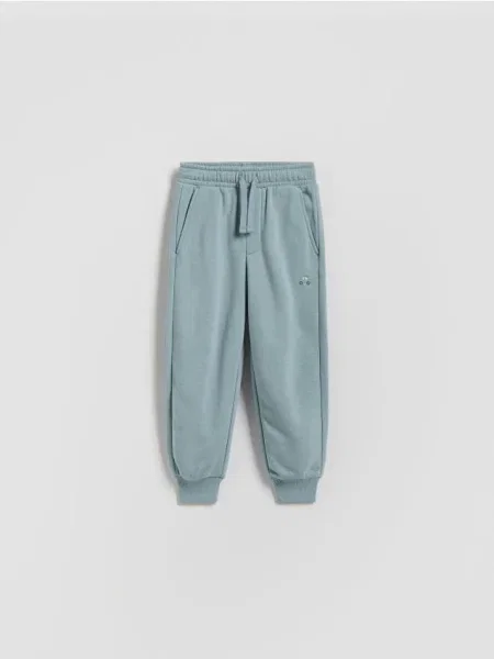 Reserved Pantaloni jogger din albastru-deschis albastru