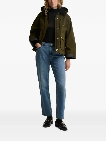 Geacă Barbour cu glugă verde