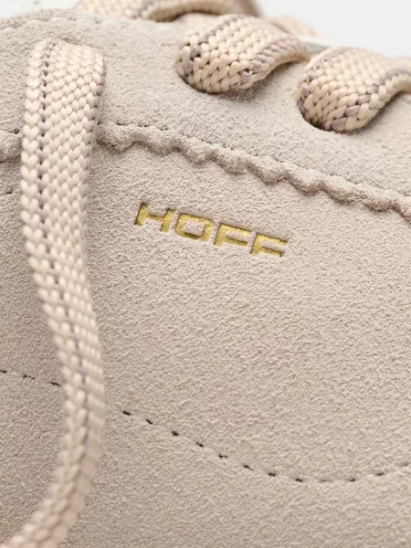 Hoff sneakers din piele întoarsă BRIDGE FL BEIGE bej