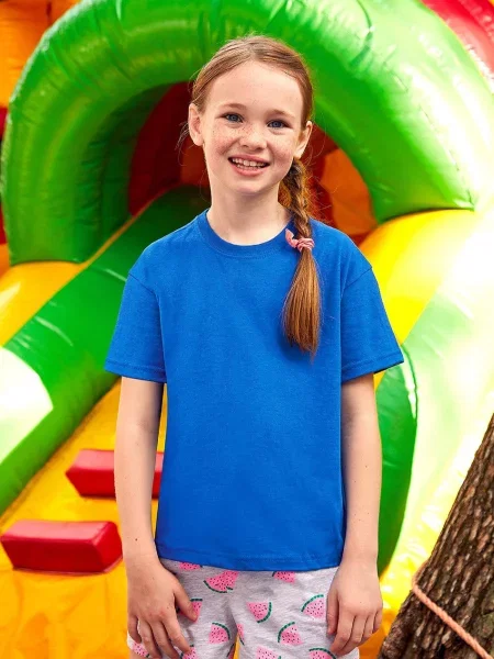 Tricou copii Fruit Of The Loom albastru