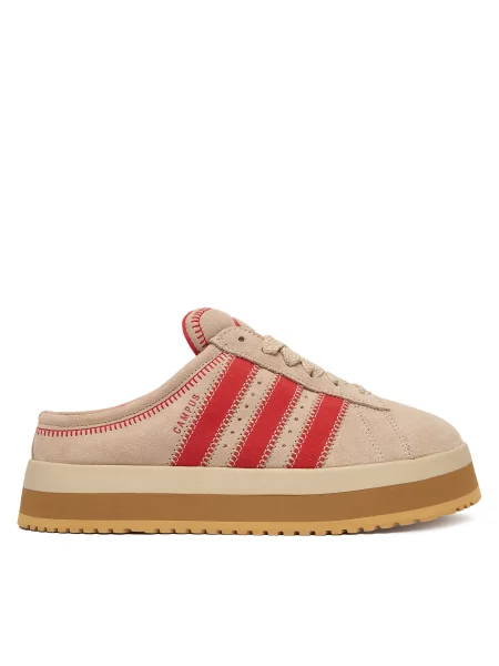 Škornji za sneg adidas Campus Winter Low bež