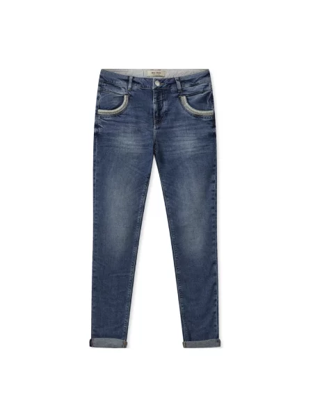 MOS MOSH Jeansy Kobieta Slim-fit Jeansy niebieski