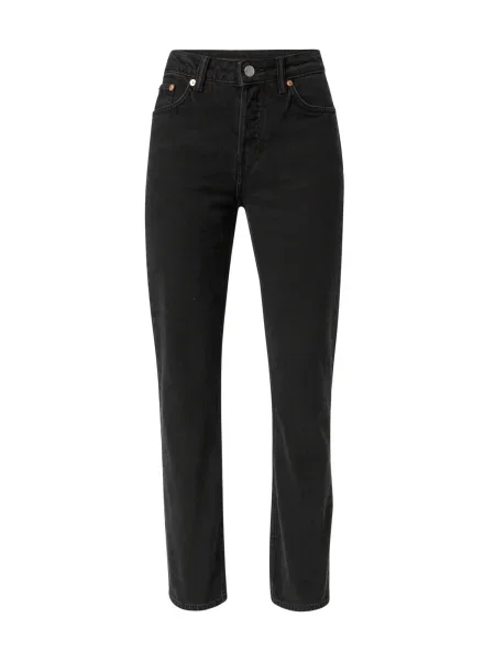 WEEKDAY Jeans Pin' negru