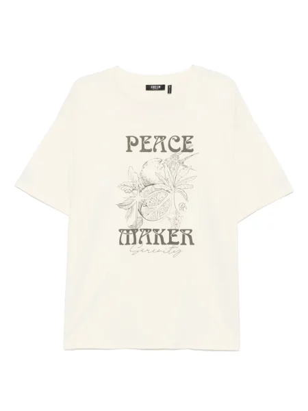 Тениска Five Cm с принт жълто