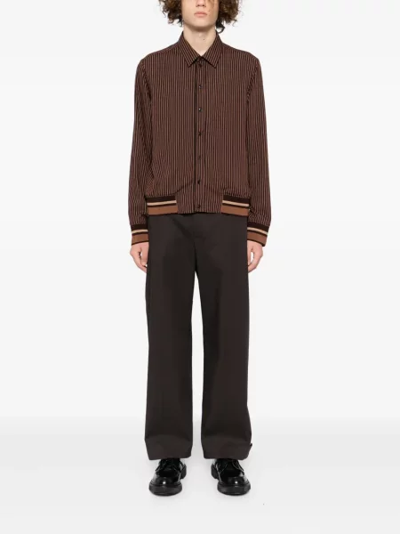 Geacă Paul Smith cu dungi maro