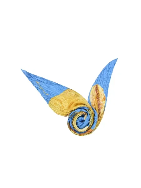 Fular Desigual galben