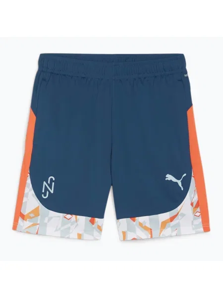 Olcsóbban. Férfi futball rövidnadrág PUMA Neymar JR Creativity Training ocean tropic/hot heat. Méret: XL kék