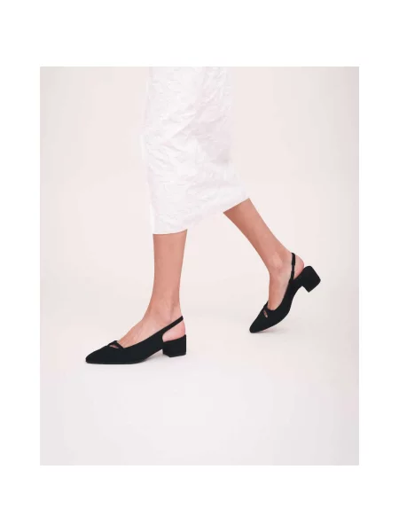 Pantofi Nae Vegan Shoes cu toc jos negru