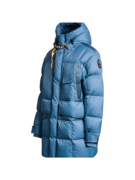 Geacă parka Parajumpers cu glugă albastru