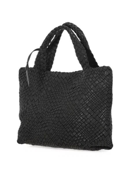 Geantă shopper Visona` cu bretele negru