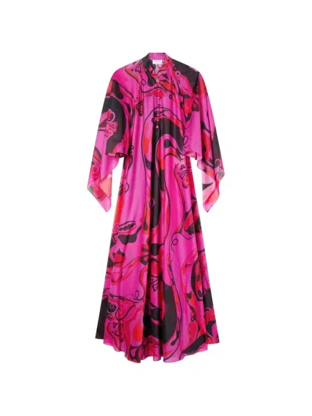 Rochie Pucci cu imagine roz