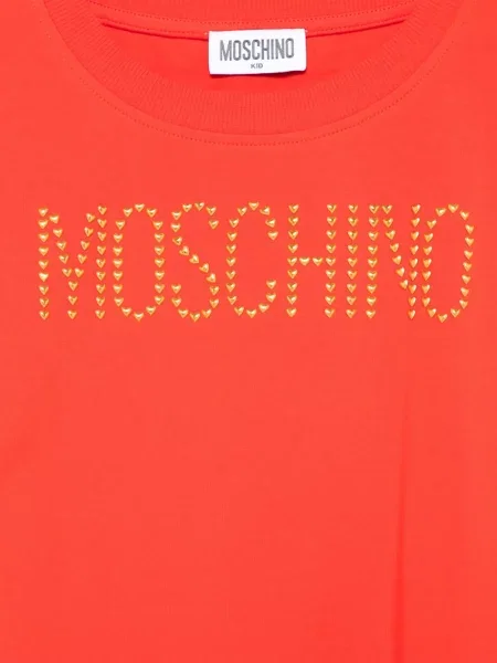 Koszulka dziecięca Moschino czerwona