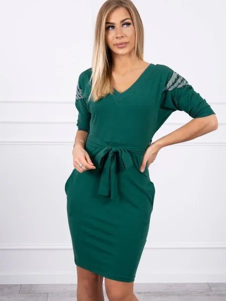 Rochie Kesi de costum verde