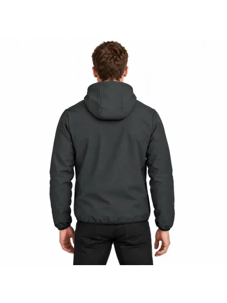 Kurtka turystyczna Softshell Norway wodoodporna szara