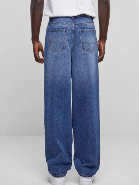 Urban Classics Džíny džínovina modrá