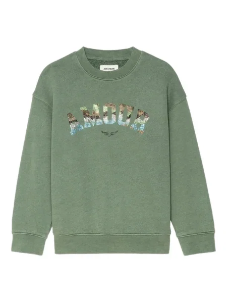 Bluza dziecięca Zadig & Voltaire zielona