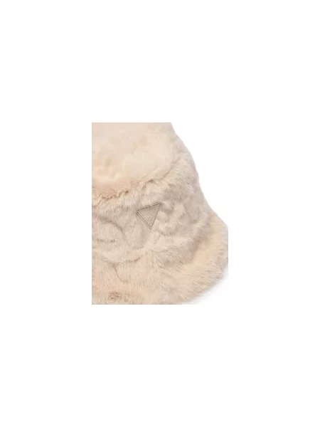 Klobouk bucket hat Guess béžový