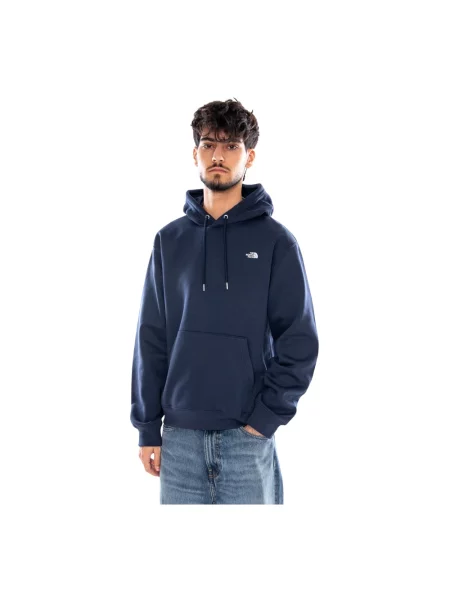 Bluza z kapturem The North Face niebieska