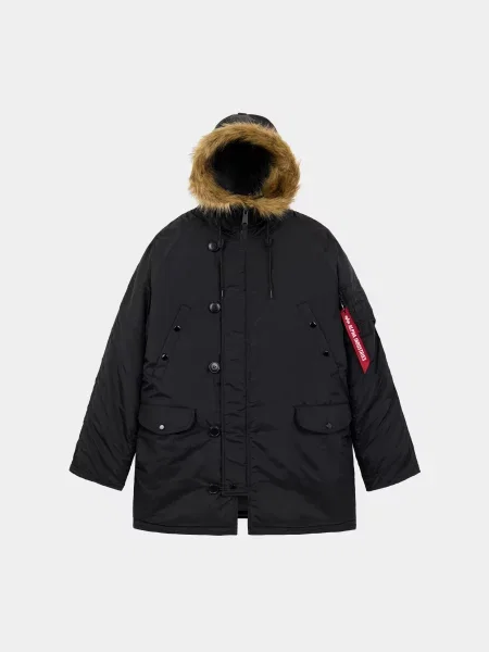 Парка Alpha Industries чорний