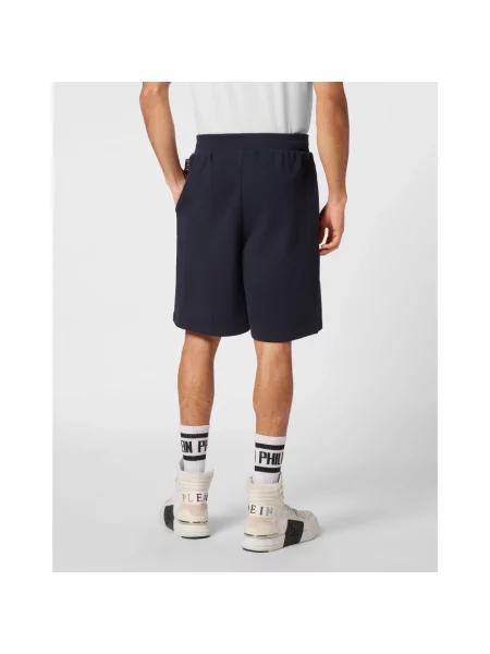 Spodenki sportowe Philipp Plein niebieskie