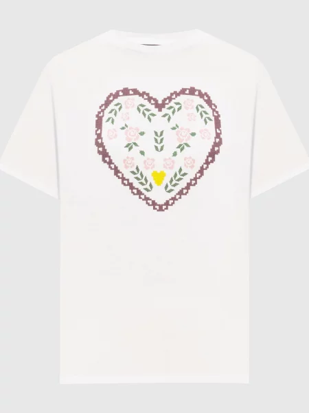 Футболка TENUE з принтом Max Mara Weekend біла