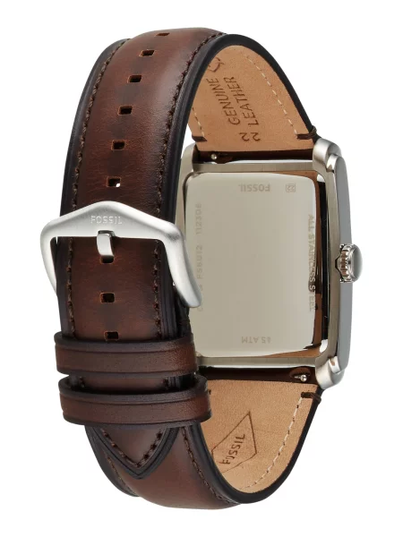 FOSSIL Ceas analogic CARRAWAY / argintiu maro