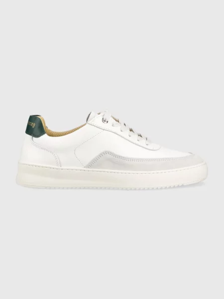 Filling Pieces sneakers din piele Mondo Squash alb