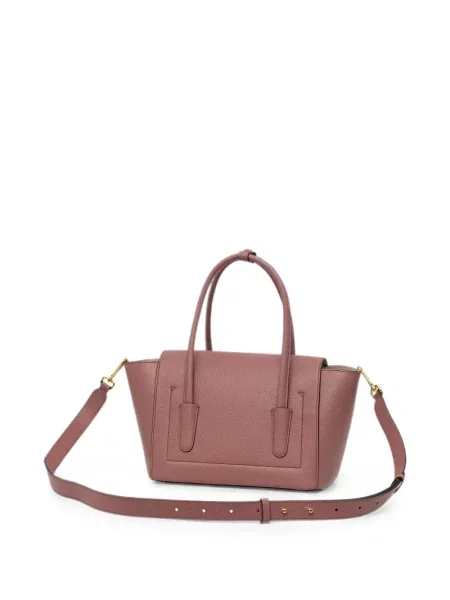Geantă shopper Coccinelle din piele roz