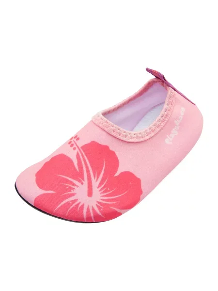 PLAYSHOES Natikače Hawaii roza / malina bijela