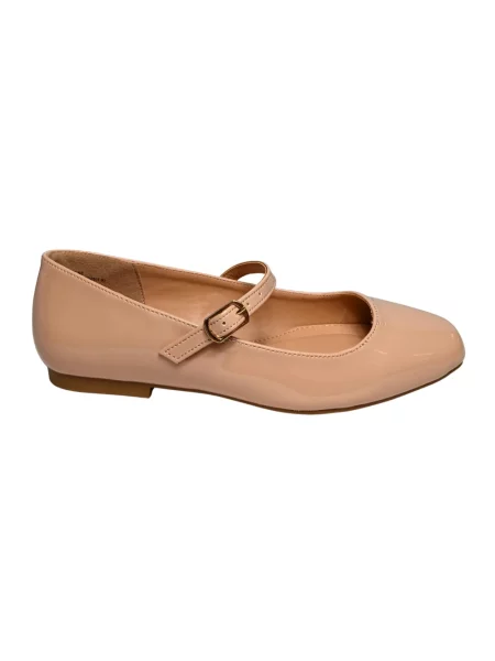 Balerinki Steve Madden skórzane różowe