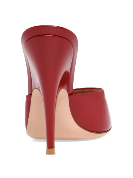 Papuci tip mules Gianvito Rossi roșu
