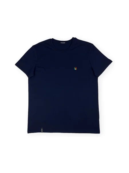 Tricou Organic Monkey albastru