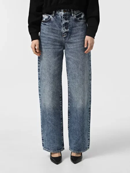 Прямі джинси Armani Exchange синій