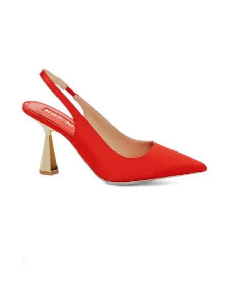Pantofi cu toc Kat Maconie slingback roșu