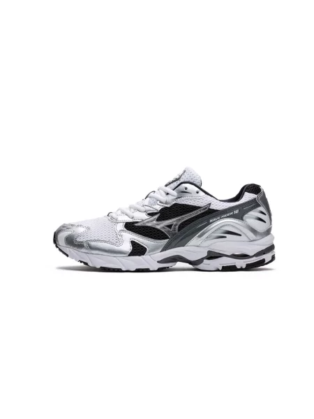 Sneakersy Mizuno skórzane retro do biegania białe
