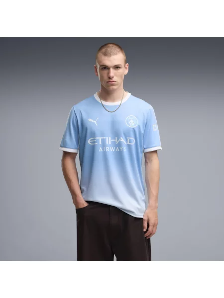 Koszulka domowa Manchester City PUMA niebieska