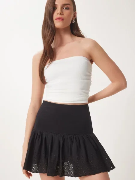 Happiness İstanbul Fustă negru