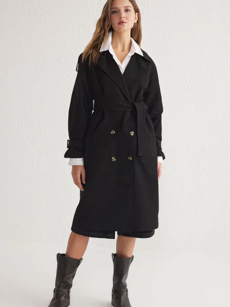 Palton Trendyol clasic negru