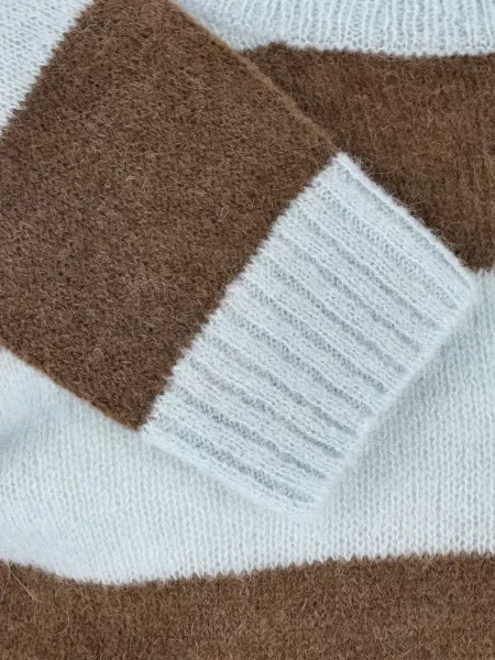 Pulover Closed din lână alpaca maro