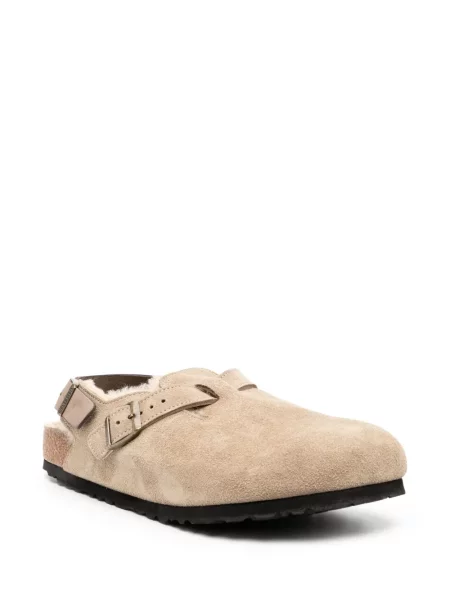 Sandale Birkenstock din piele de căprioară