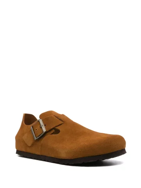 Zomšinės sandalai Birkenstock oranžinė