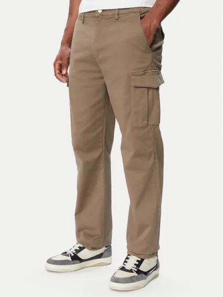 Guess Pantaloni cargo Kaki Cargo Fit