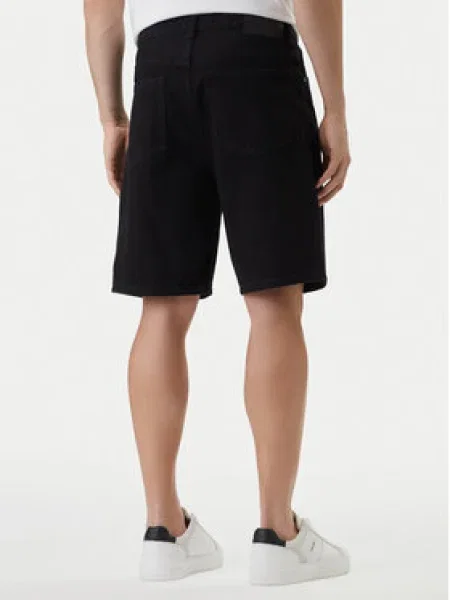 Calvin Klein Jeans Farmer rövidnadrág fekete